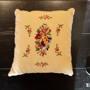SOLD Petit Pont| Floral Pillow